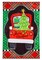 Patterned Christmas Truck Garden Flag 2 Sided Merry Christmas
